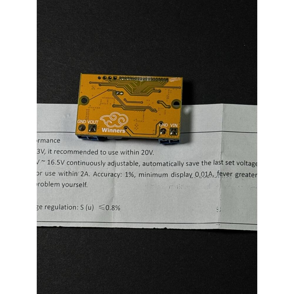 DC-DC Adjustable 3A Step-down Power Supply Module Voltage Current LCD Display - Picture 5 of 6